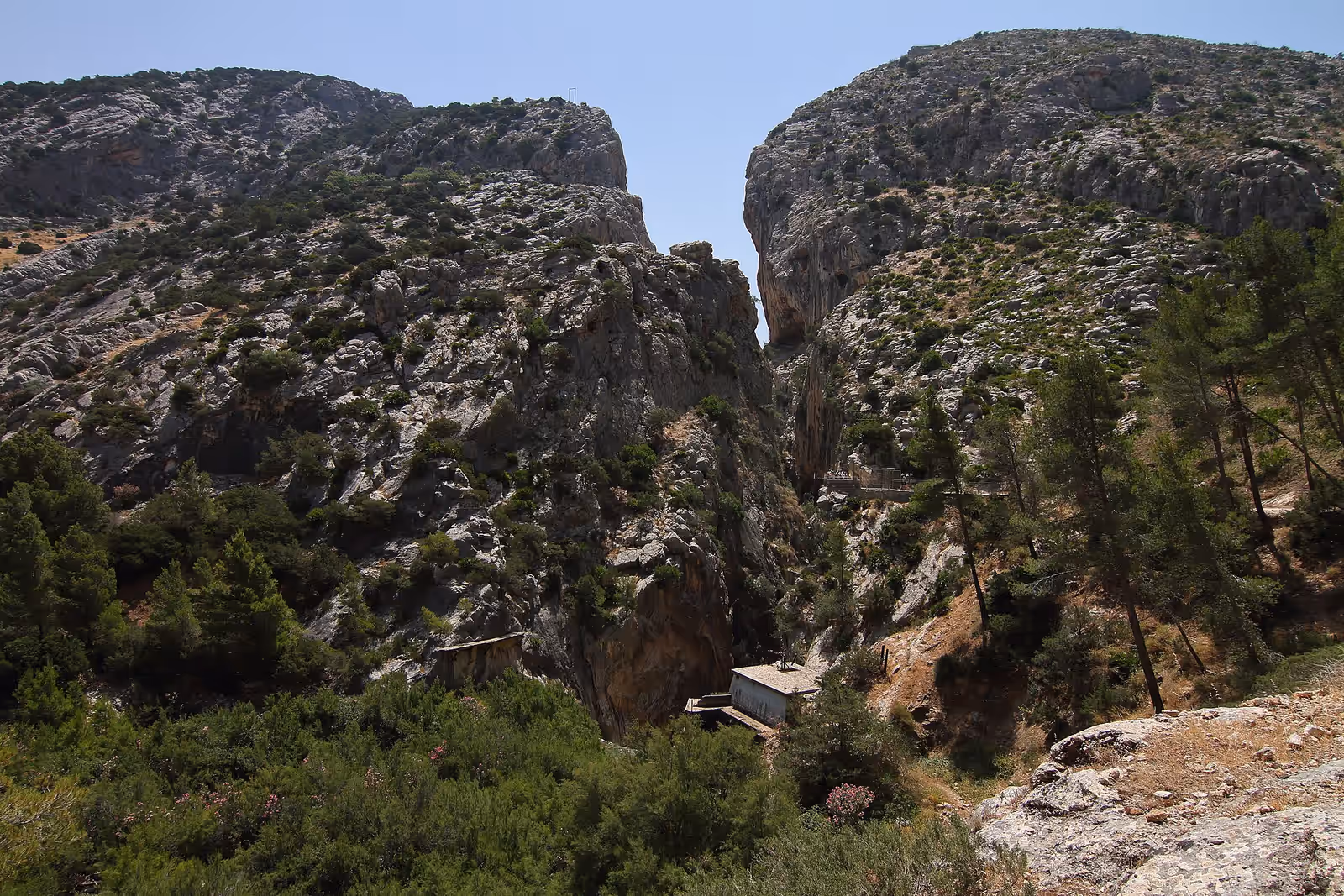 Climbing in El Chorro