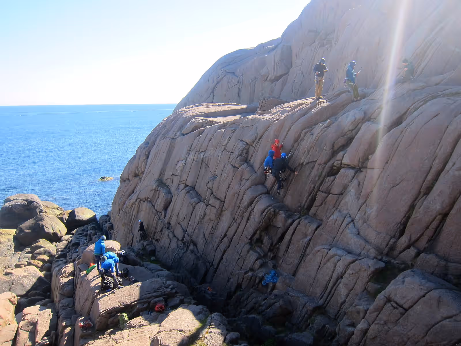 Climbing in Lofoten