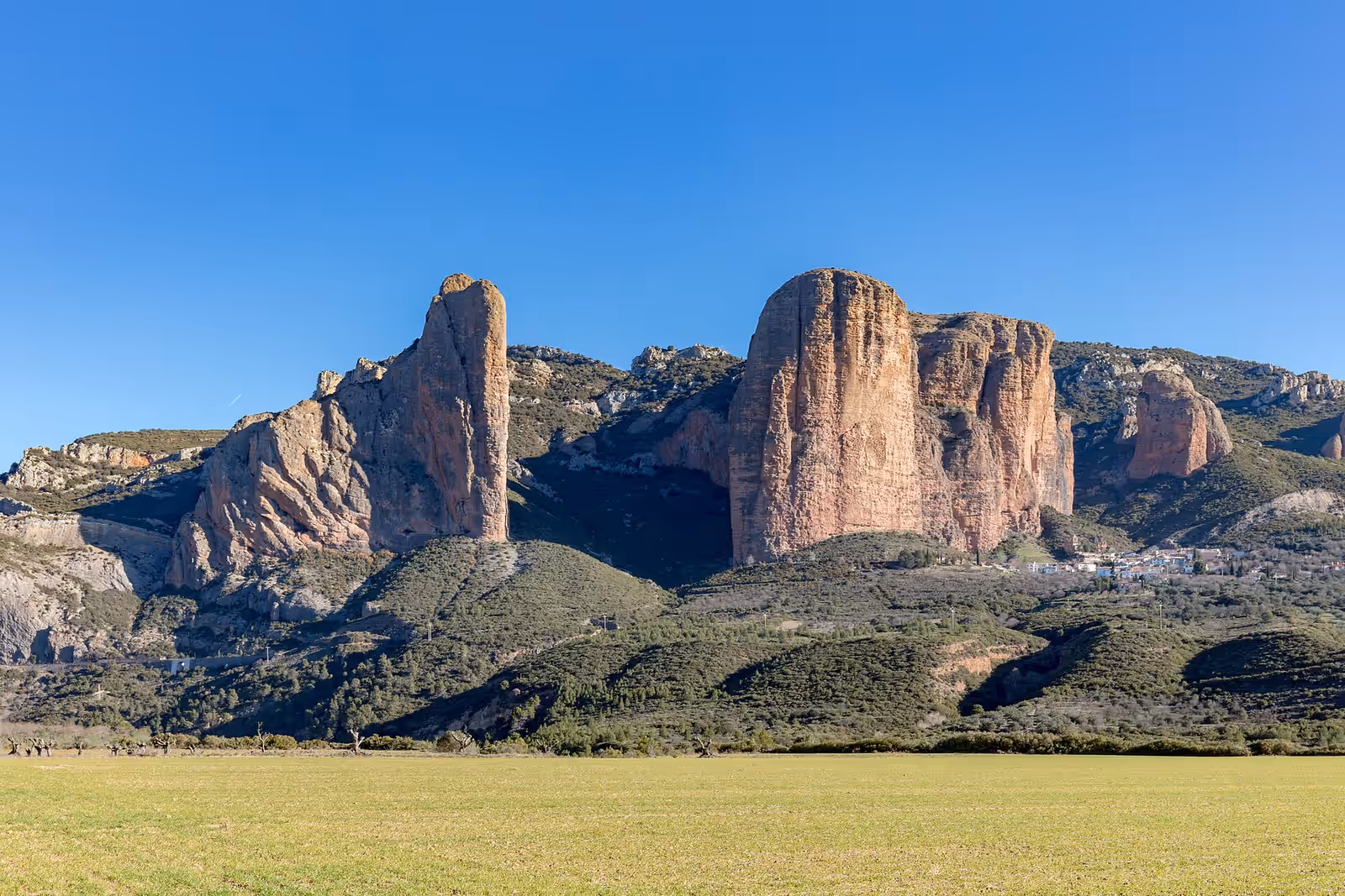 Climbing in Riglos