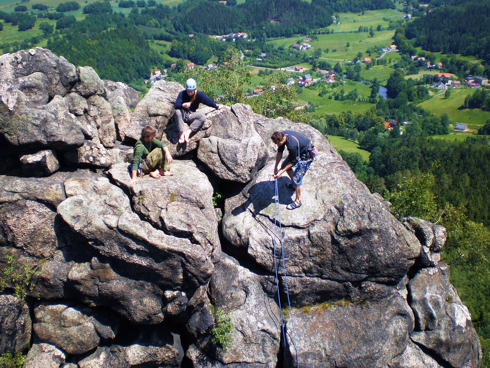 Climbing in Rudawy Janowickie