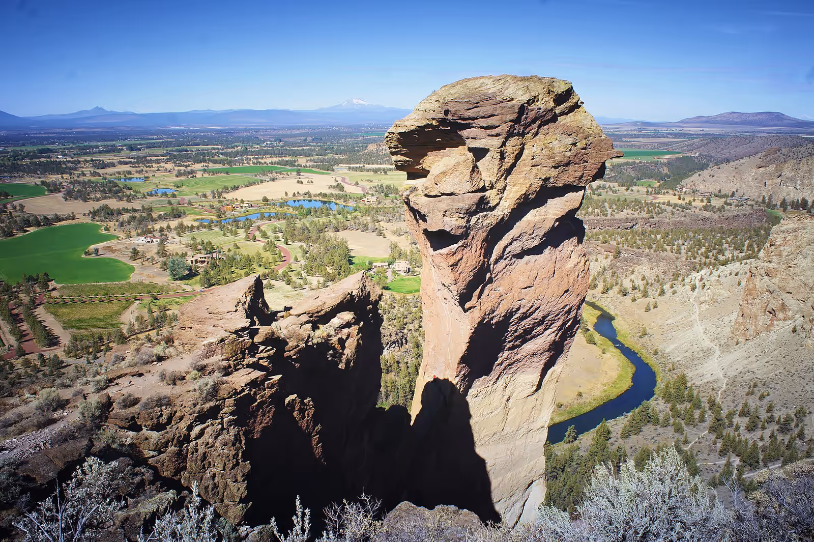 Climbing in Smith Rock