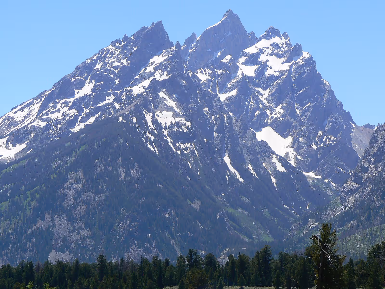 Climbing in the Grand Teton