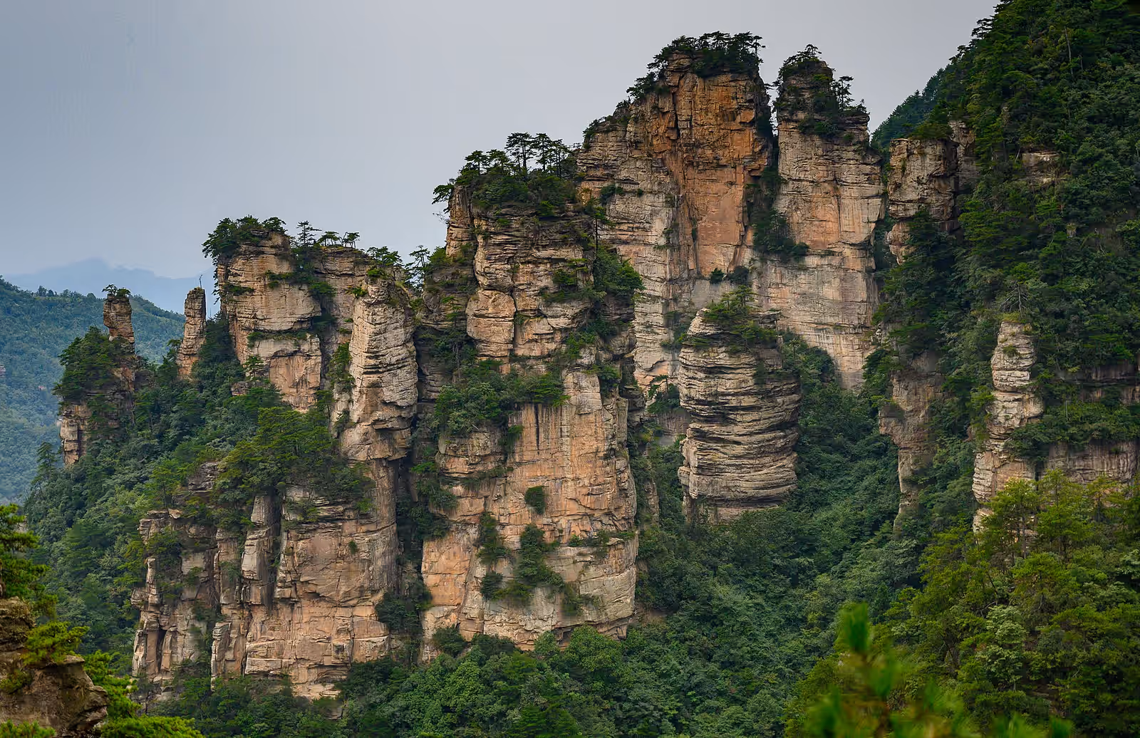 Highlining in Zhangjiajie
