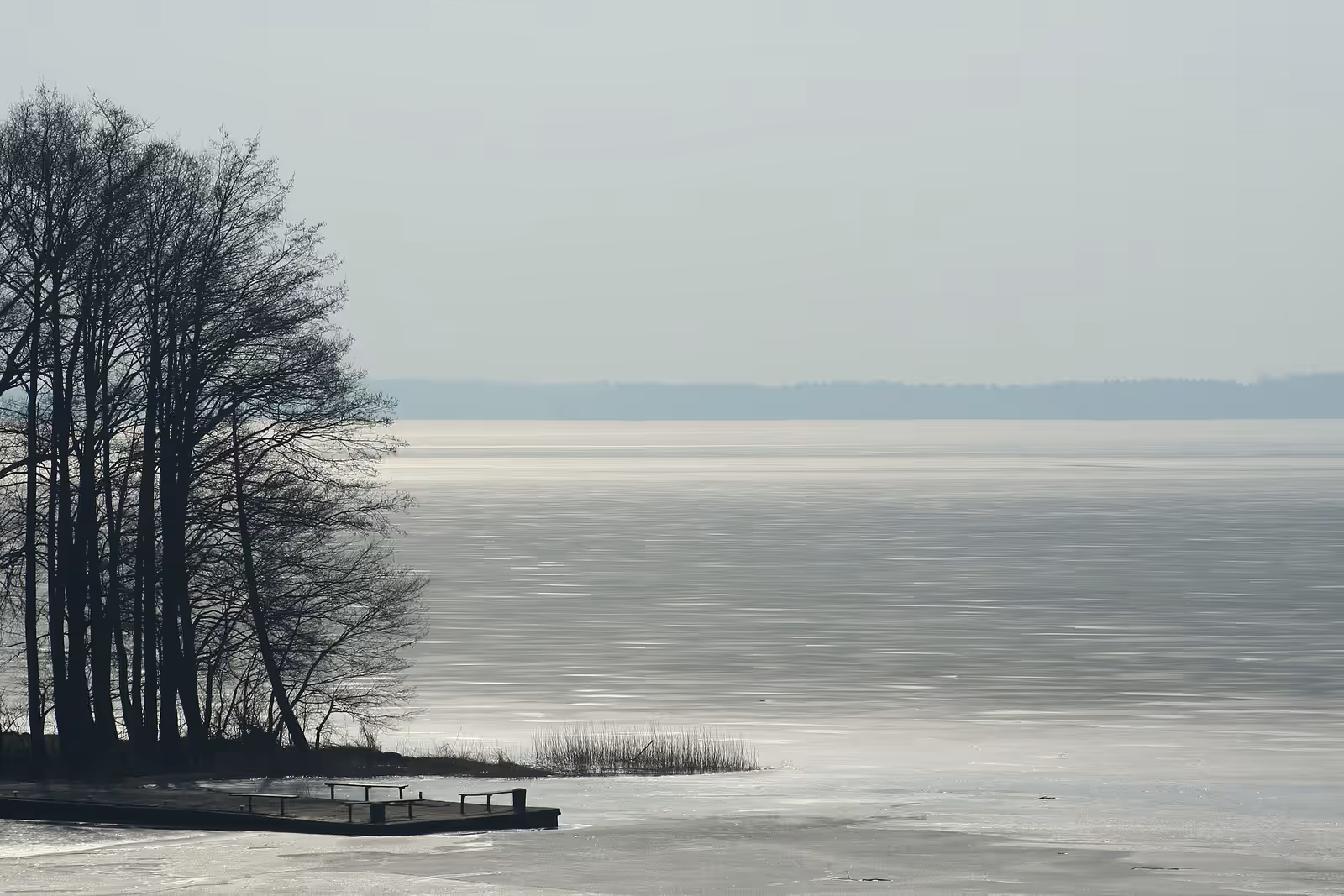Ice sailing in Masurian Lakes