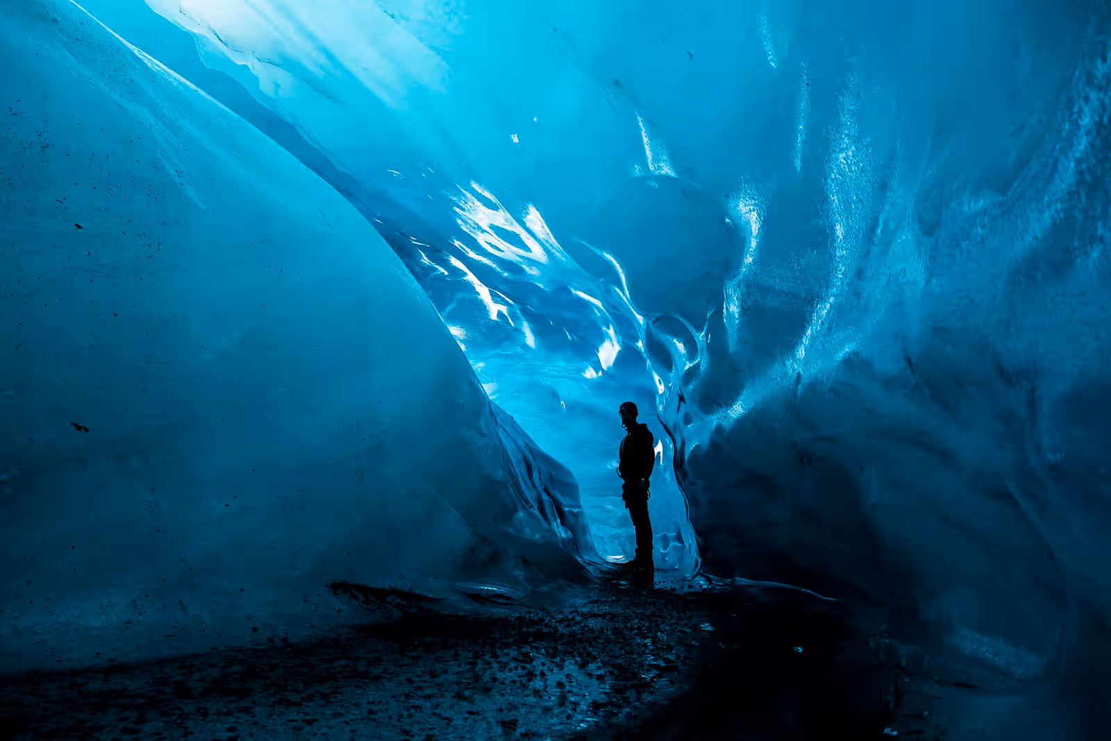 Ice walking in Vatnajökull