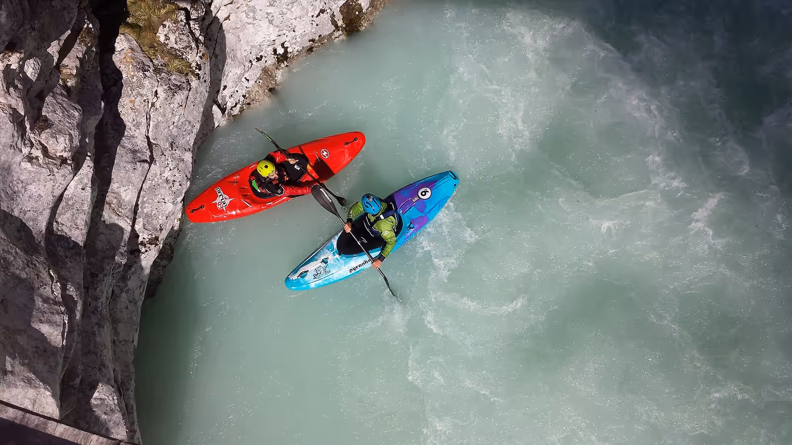 Kayaking in Soča Valley