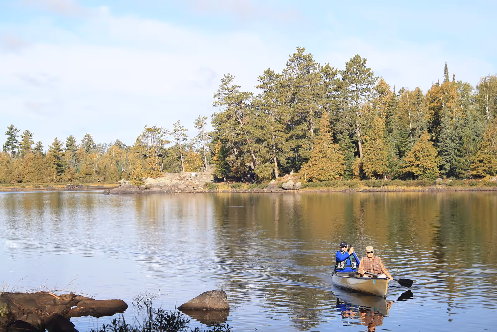 Kayaking in the Boundary Waters