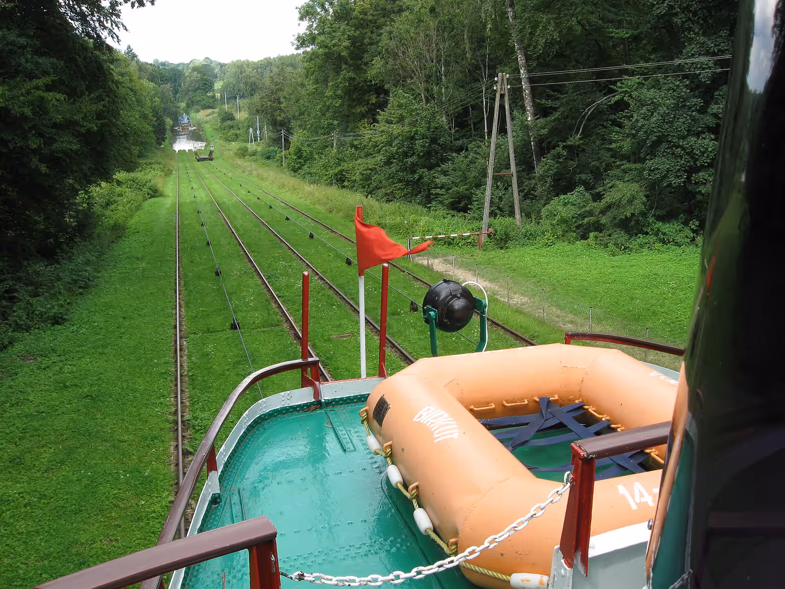 Kayaking in the Elbląg Canal