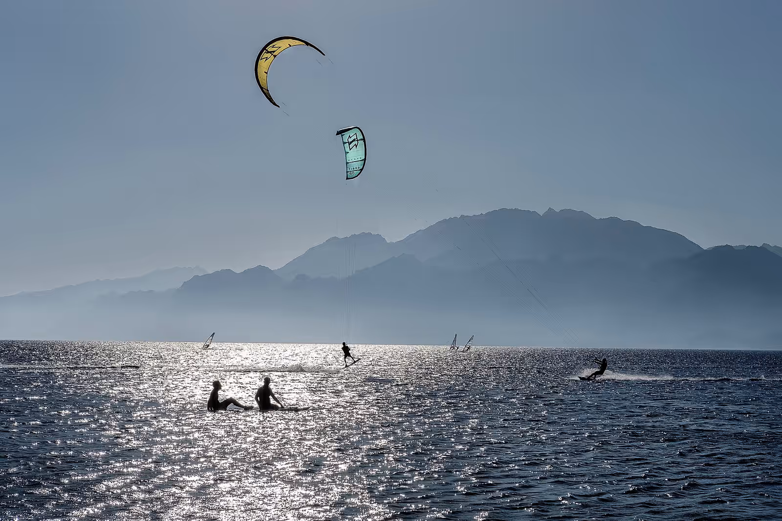 Kitesurfing in Dahab