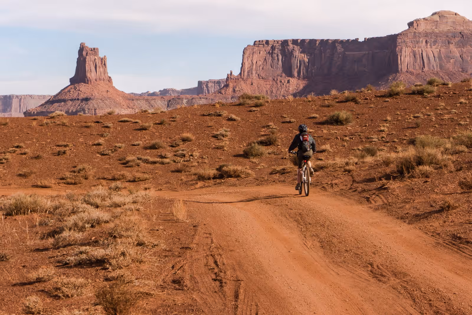 Mountain biking in the White Rim