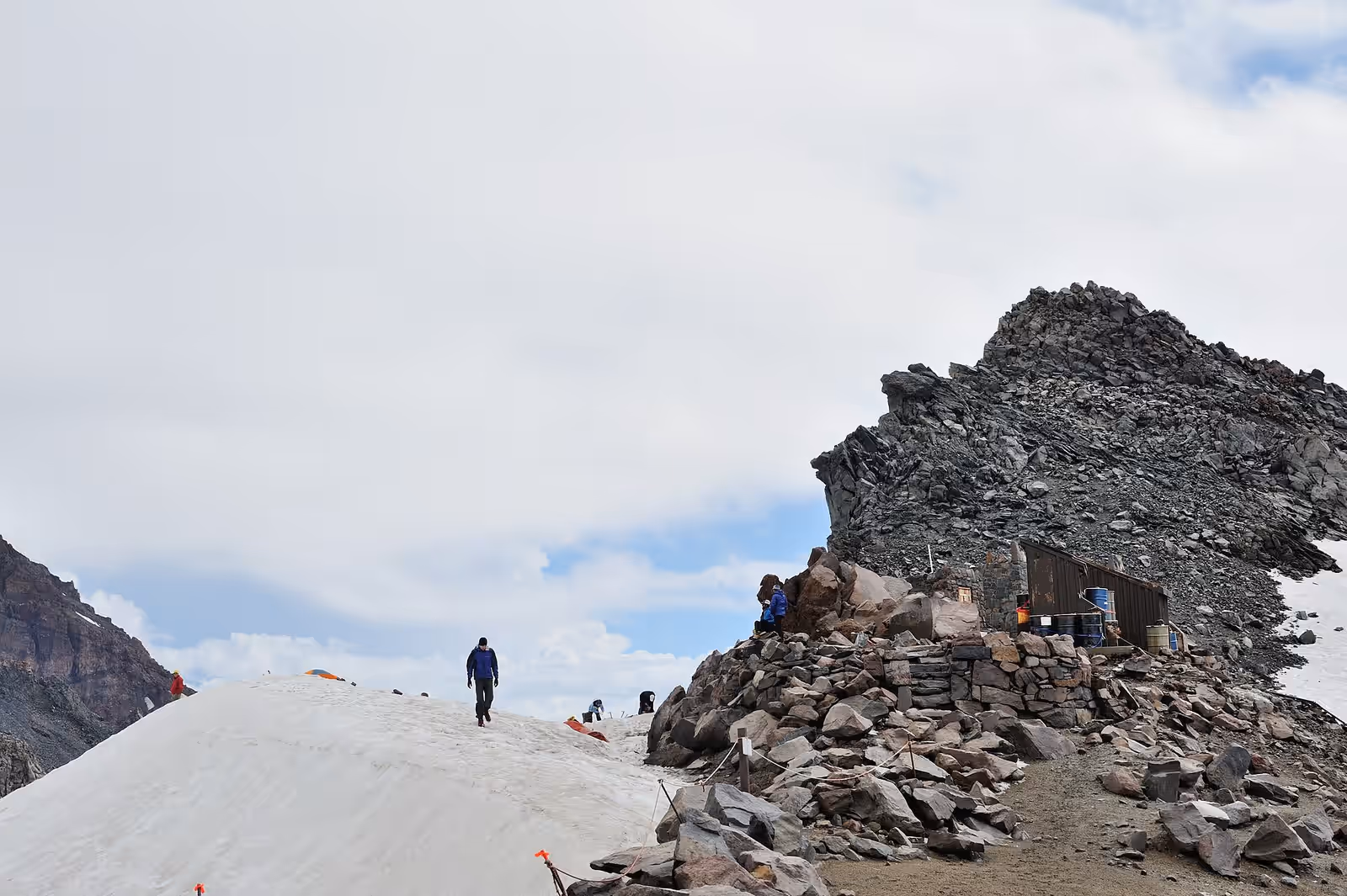 Mountaineering in Mount Rainier