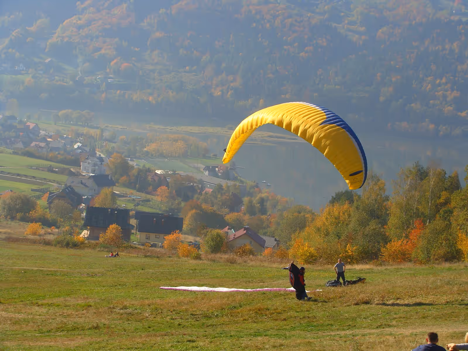 Paragliding in Góra Żar