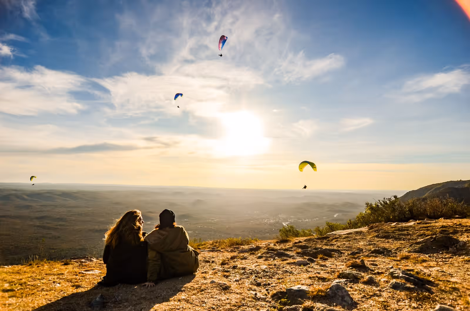 Paragliding in Patagonia