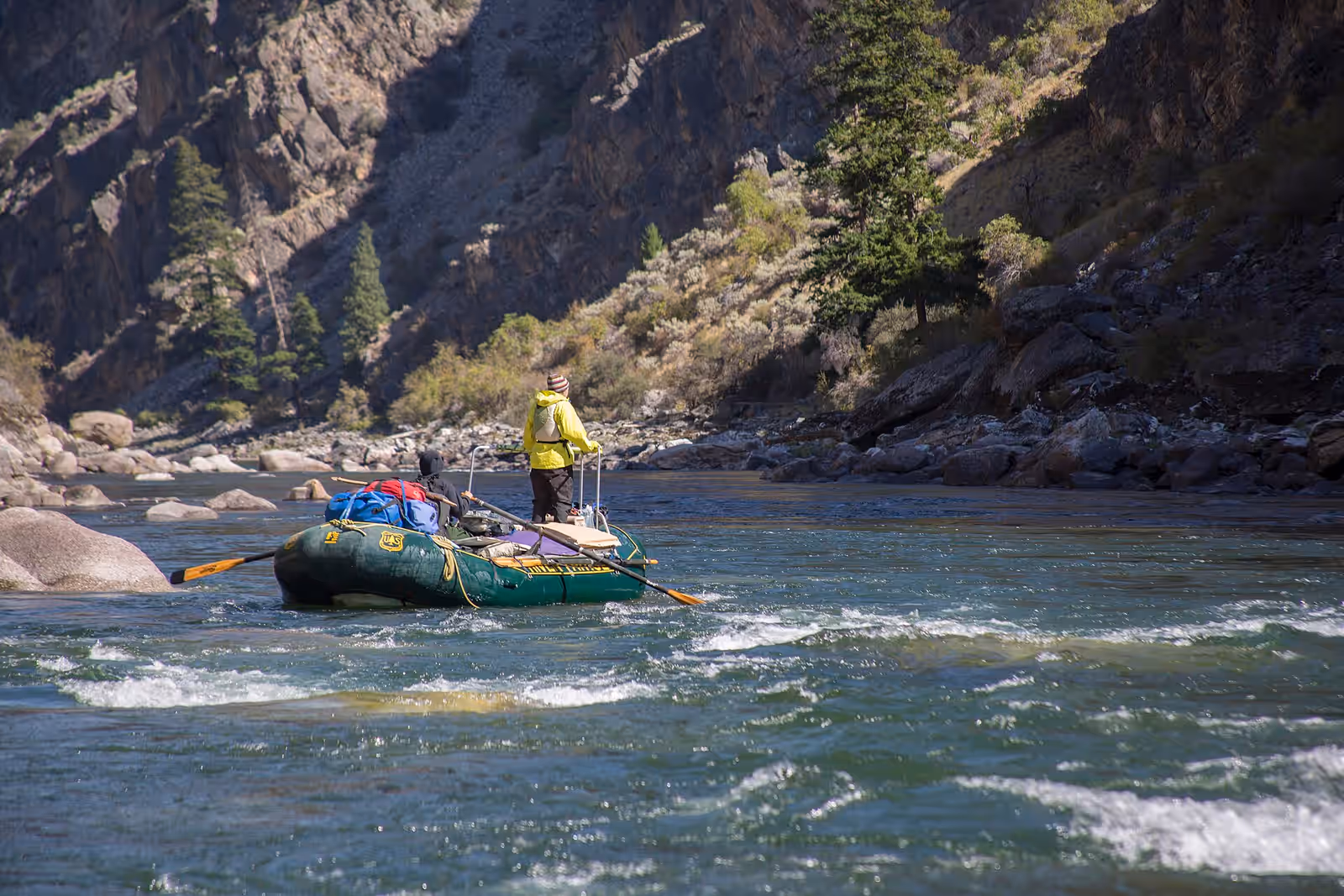 Rafting in the Middle Fork of the Salmon