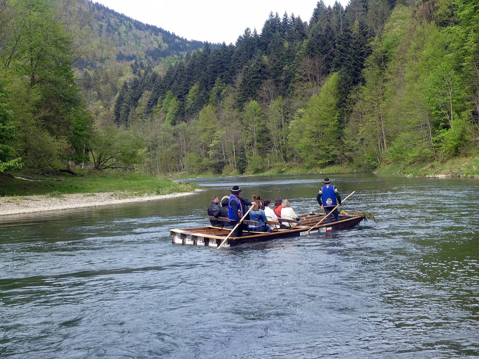 Rafting in the Pieniny