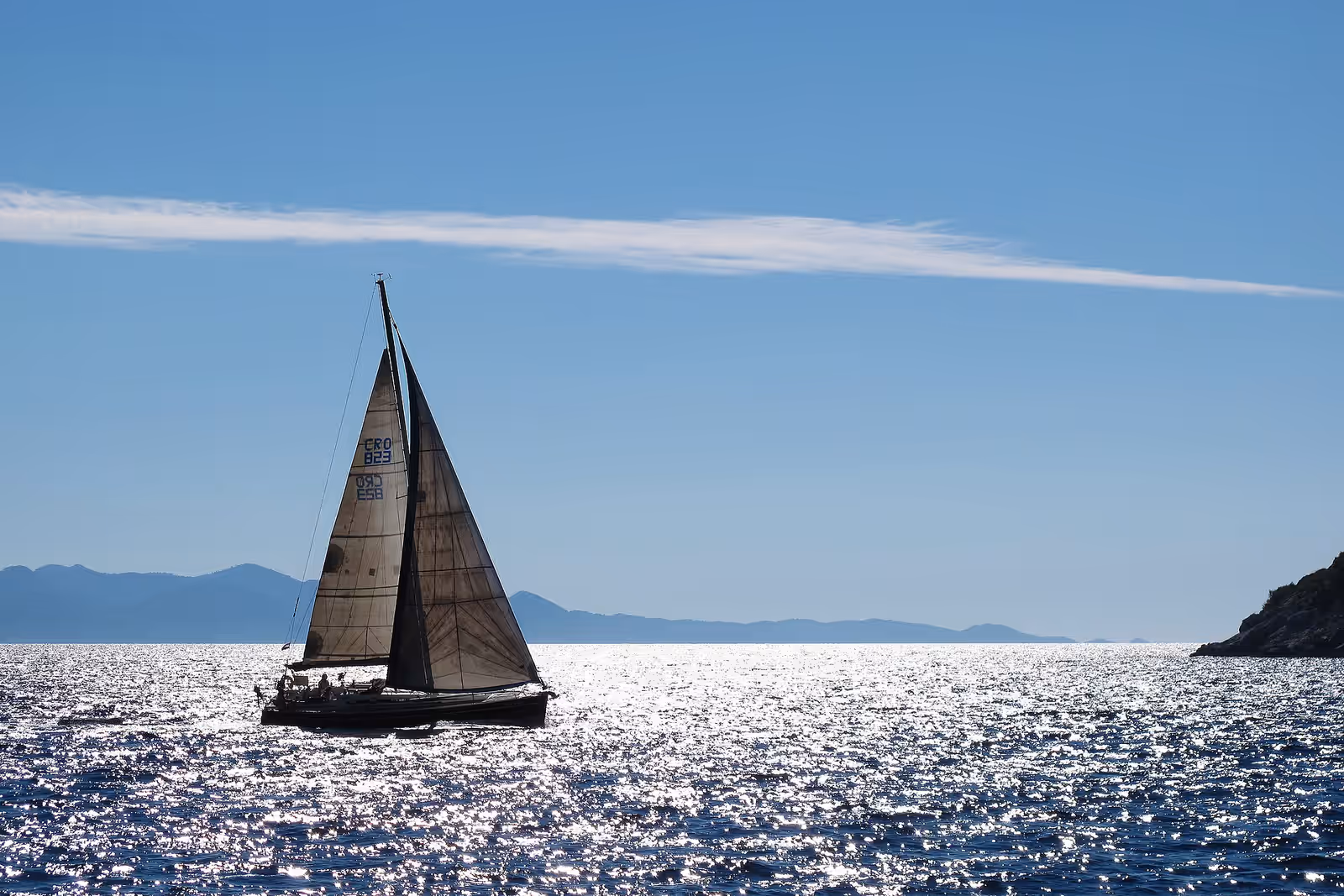 Sailing in Dalmatia