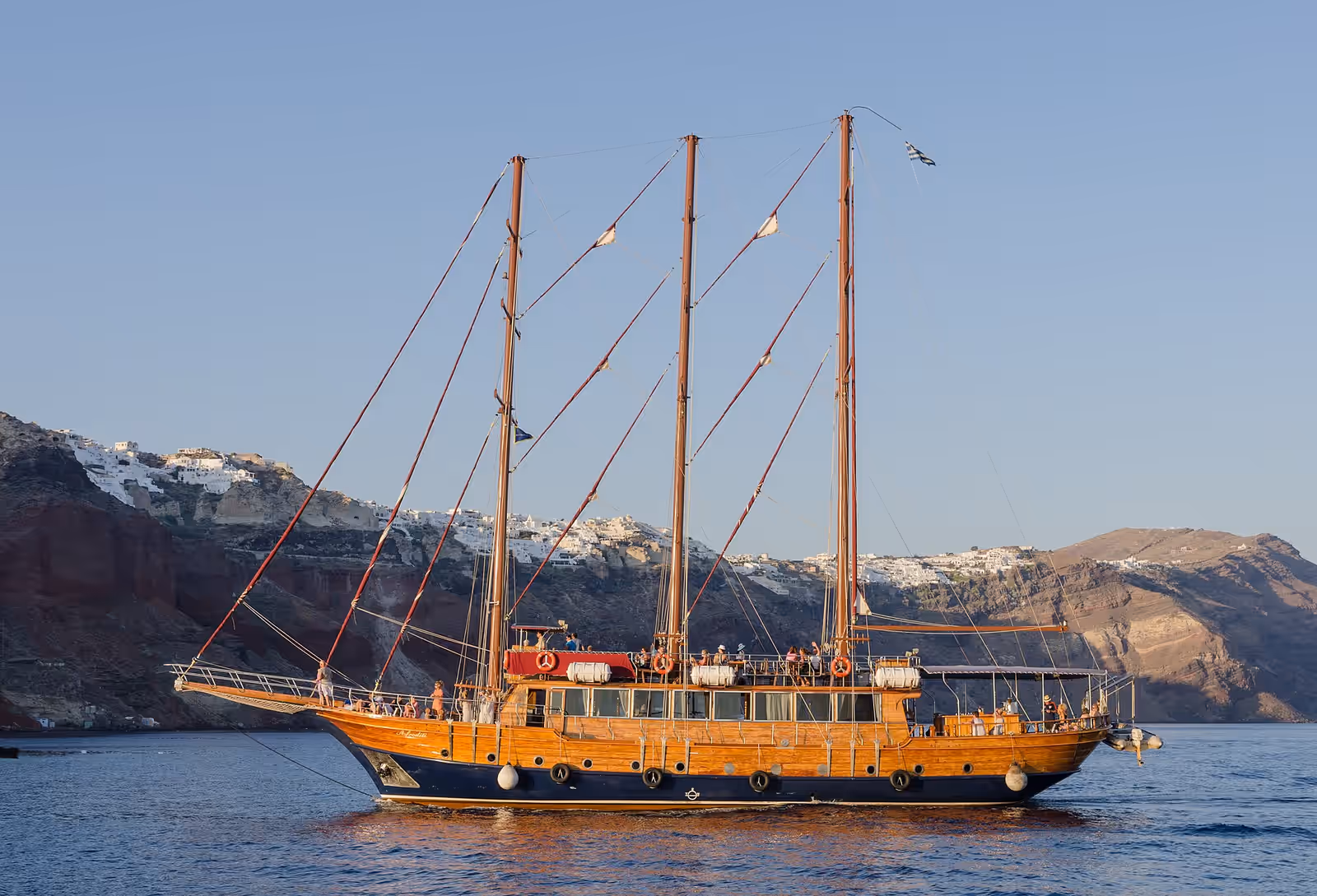Sailing in the Cyclades