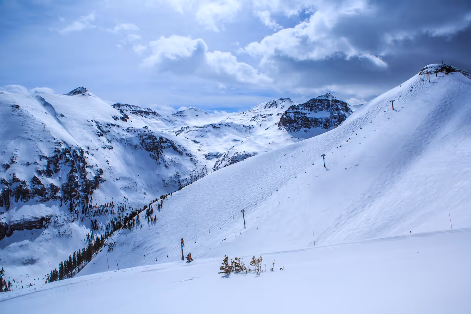Ski touring in the San Juan Mountains