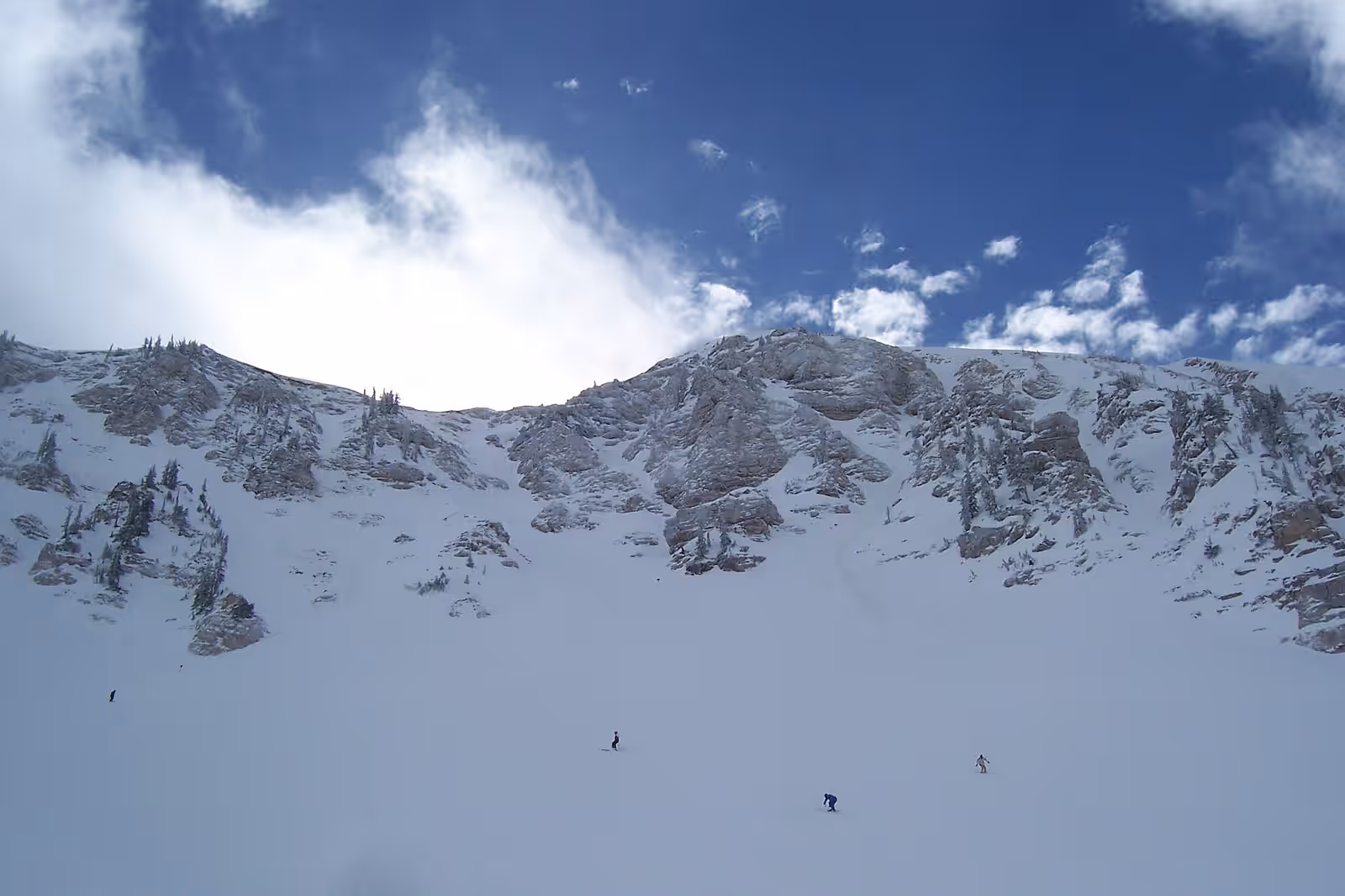 Ski touring in the Wasatch