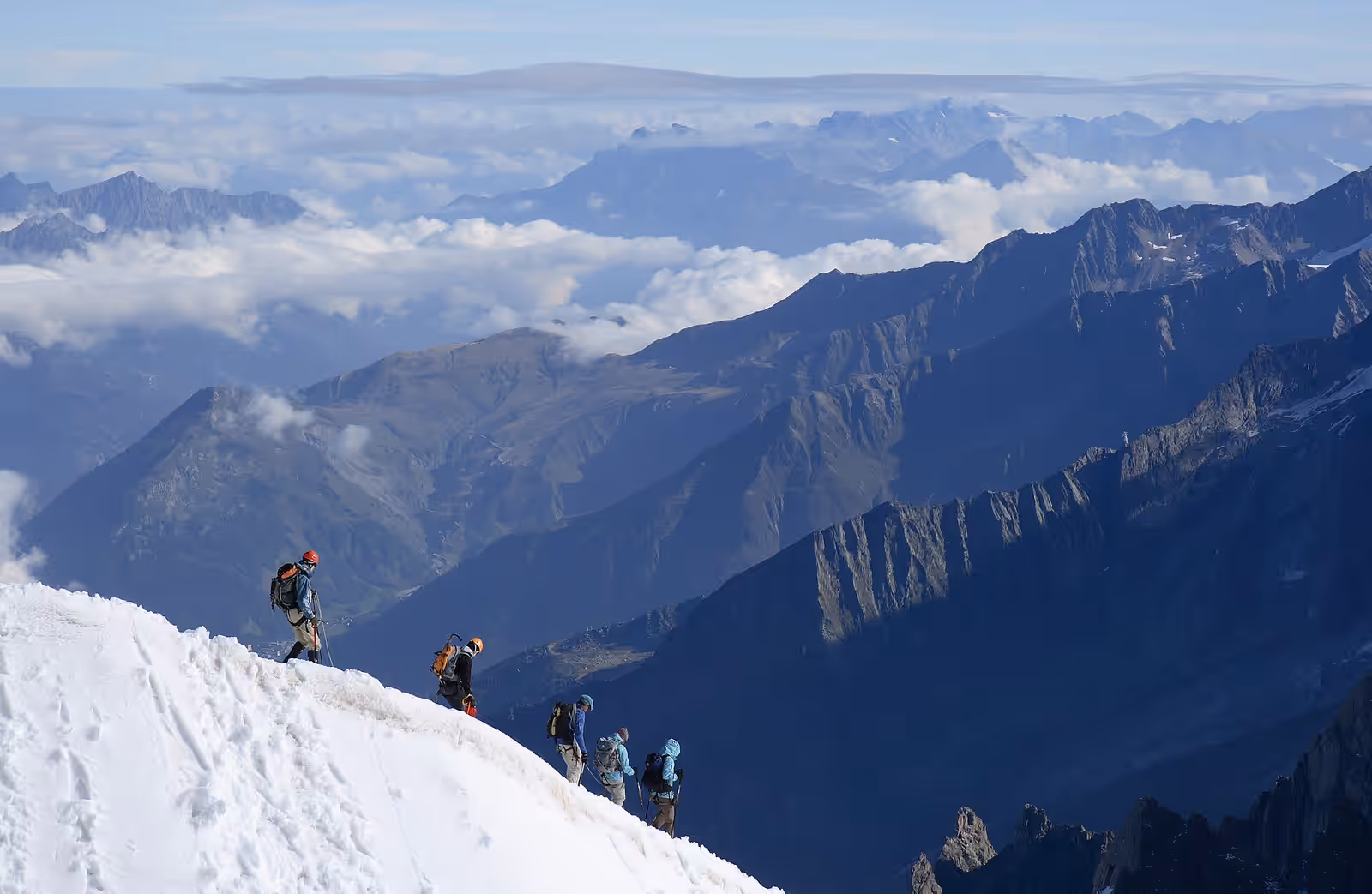 Skiing in Chamonix–Mont-Blanc