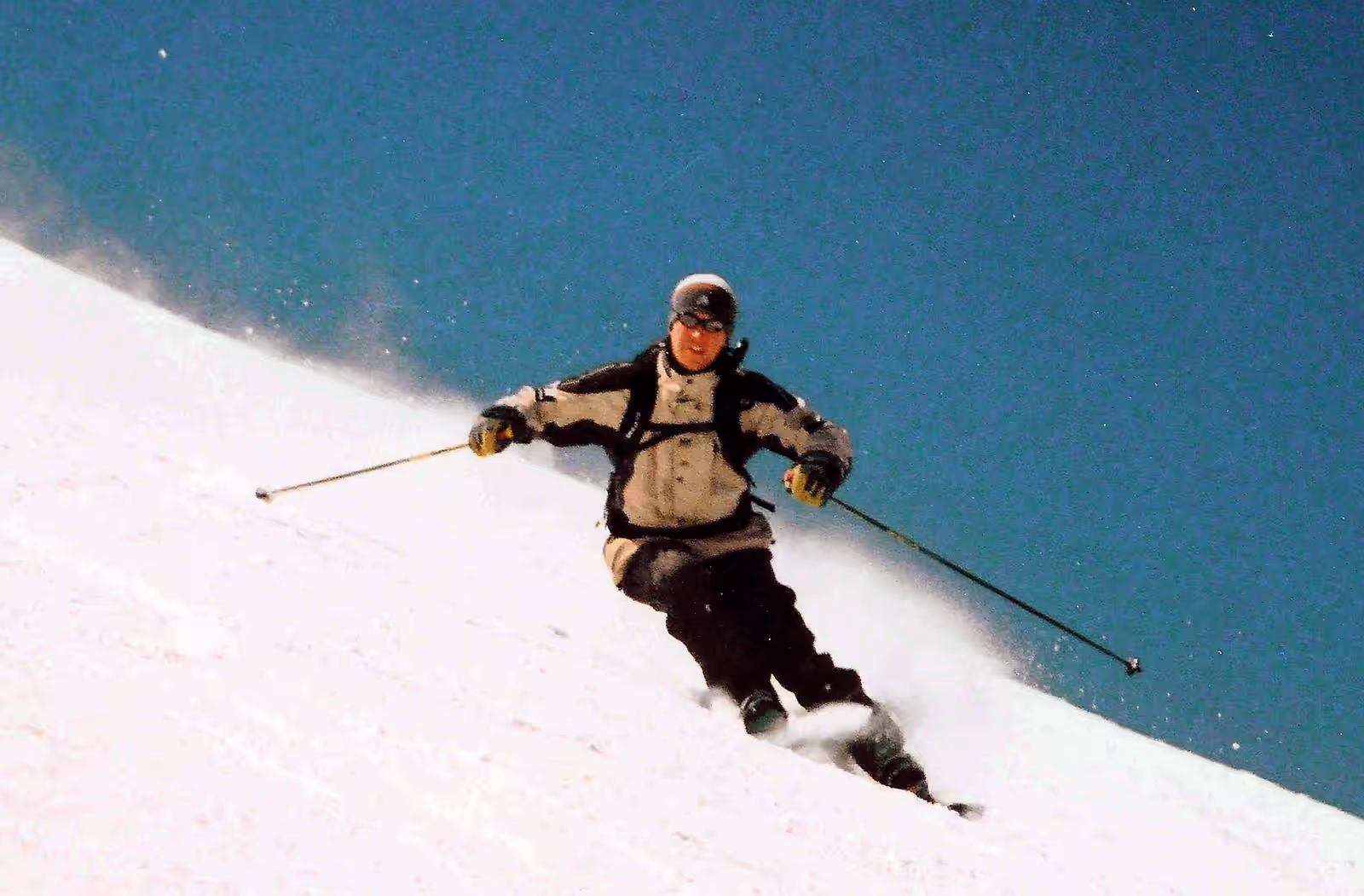 Skiing in La Grave