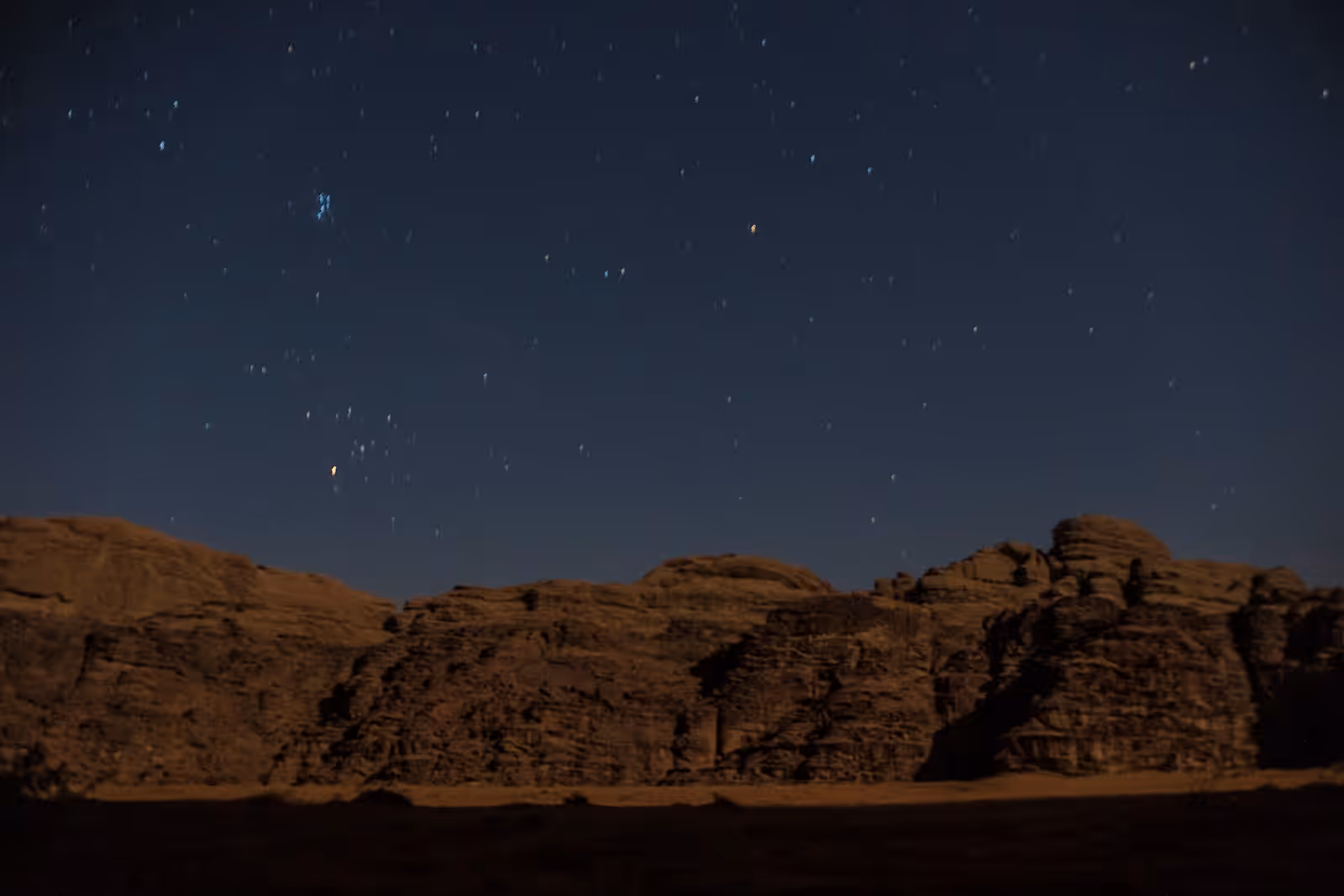 Stargazing in Wadi Rum