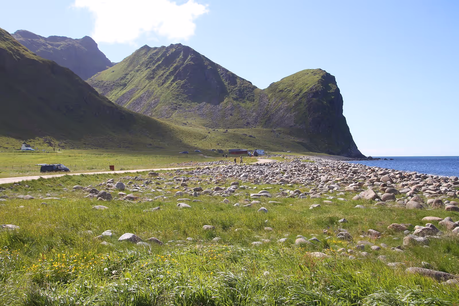 Surfing in Lofoten