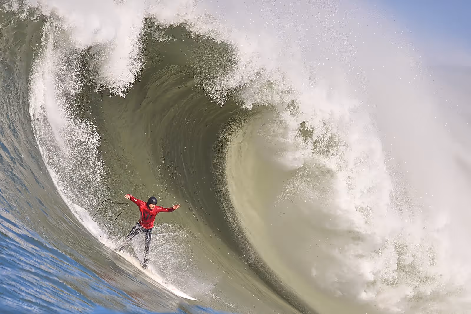 Surfing in Mavericks