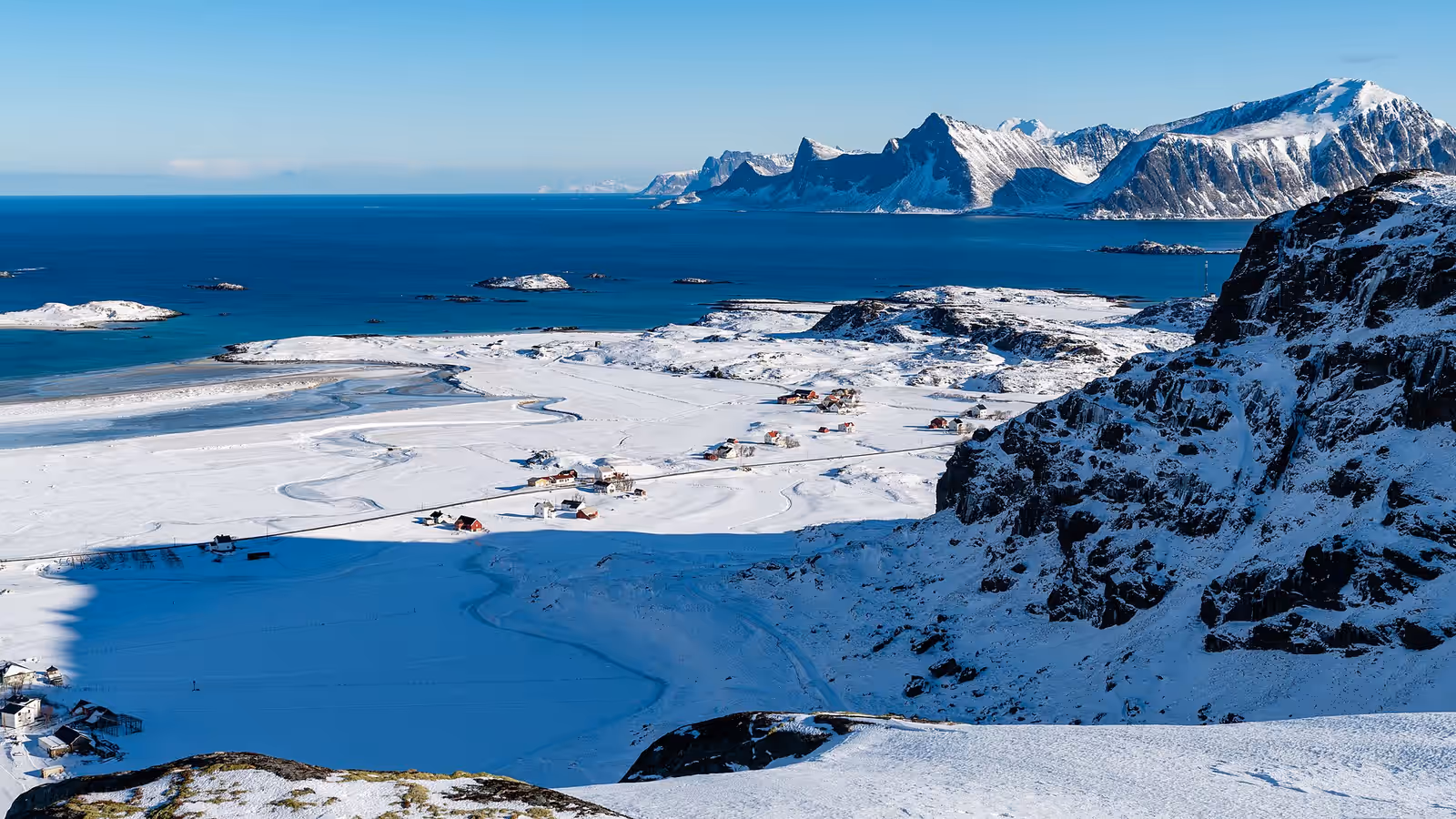 Trail running in Lofoten
