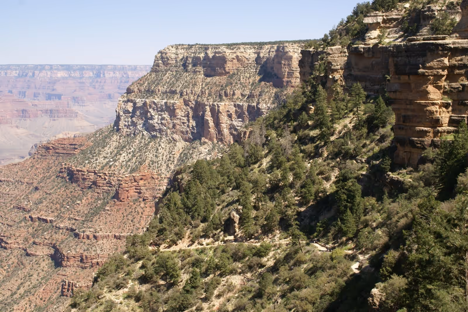 Trekking in Grand Canyon