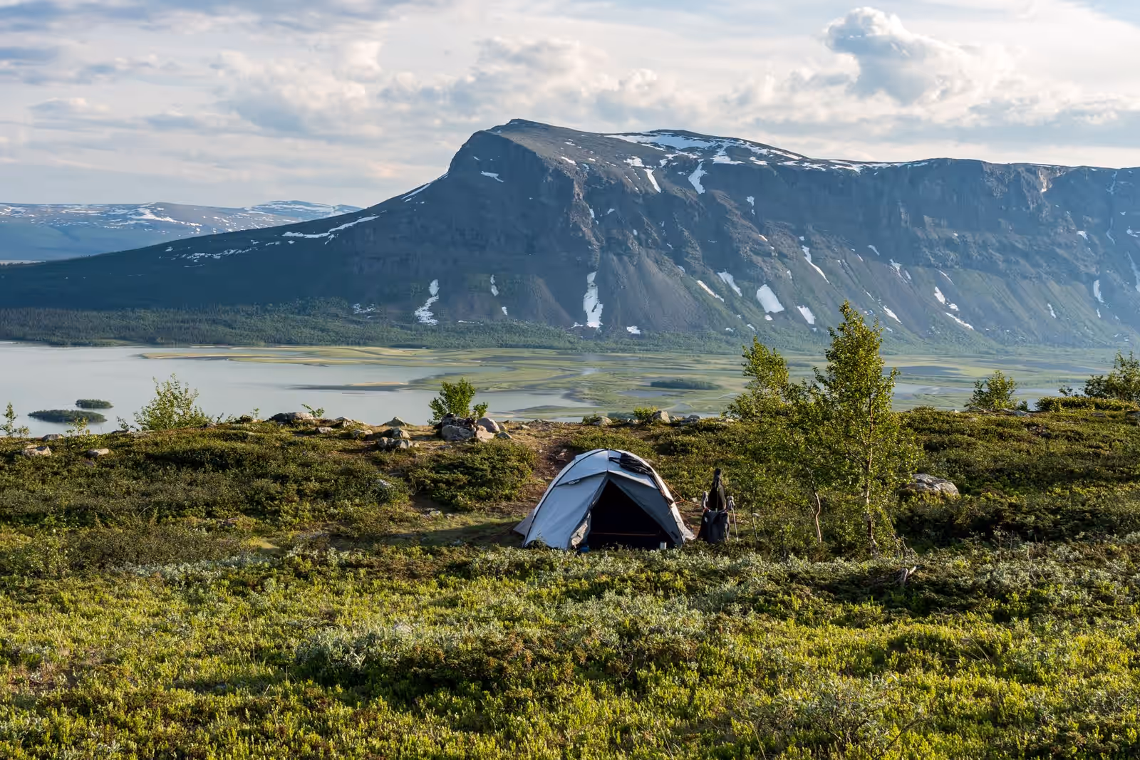 Trekking in Sarek