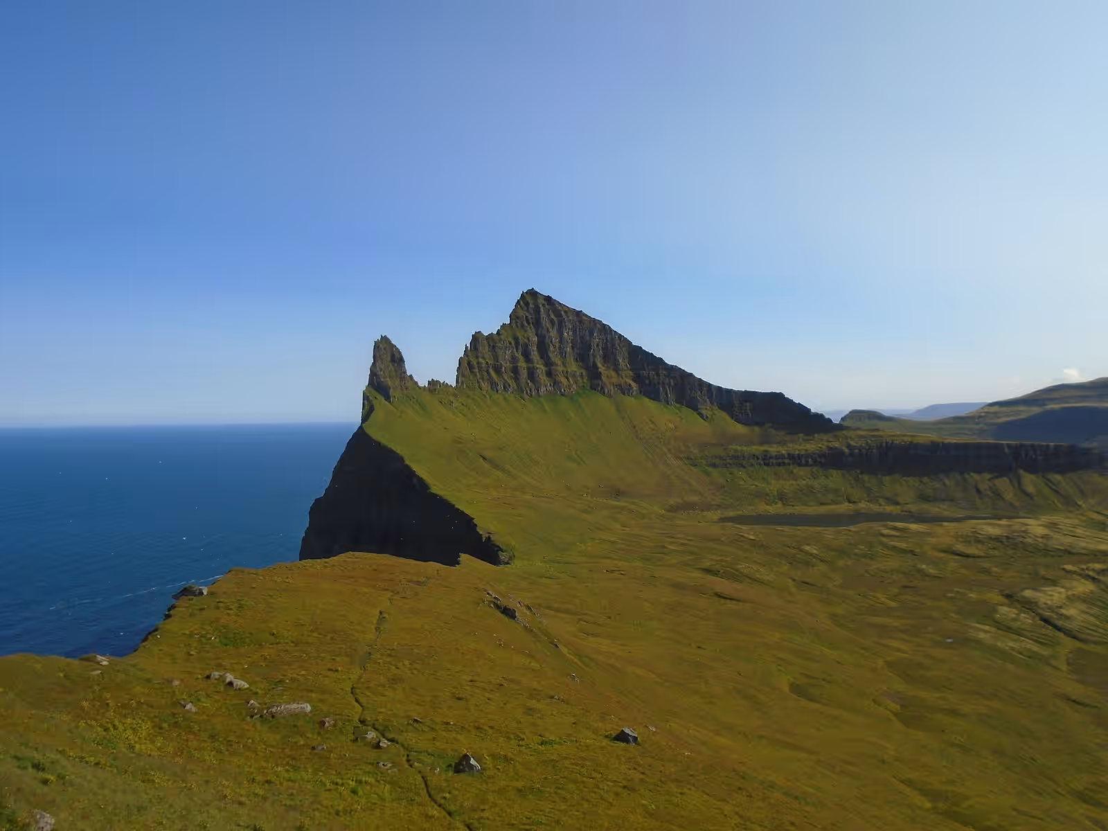 Trekking in the Westfjords