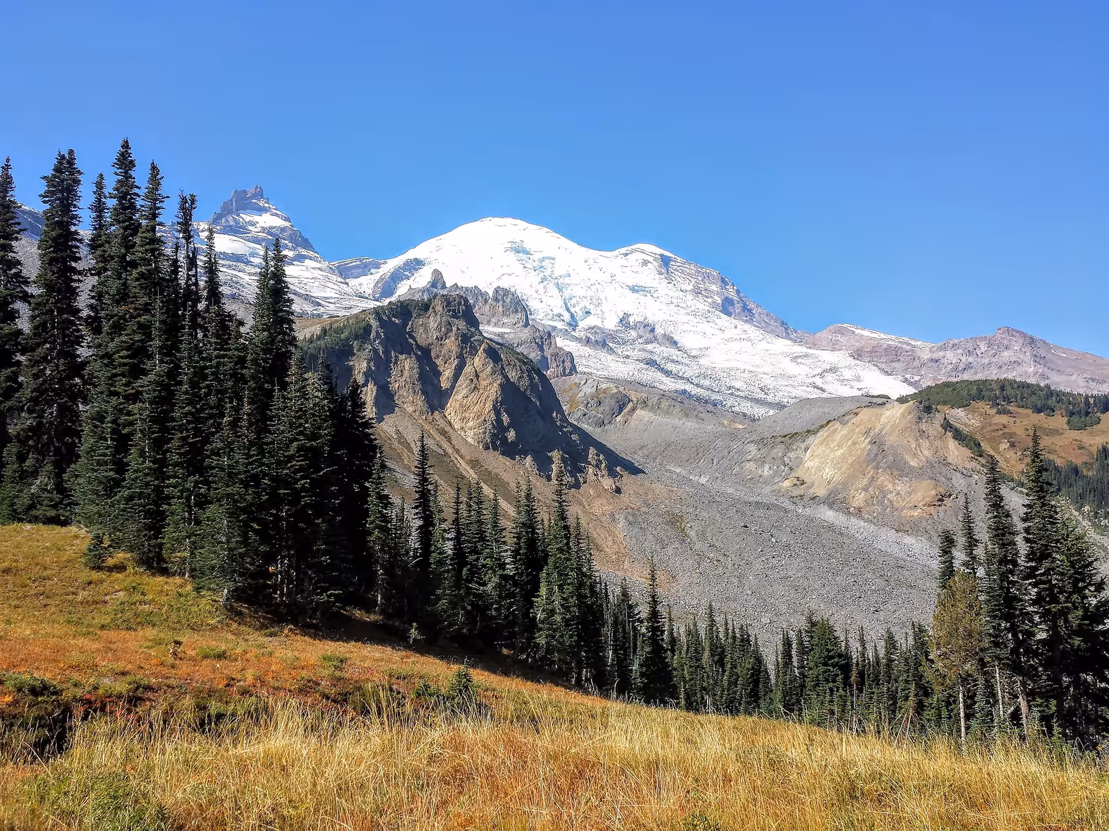 Trekking in the Wonderland Trail