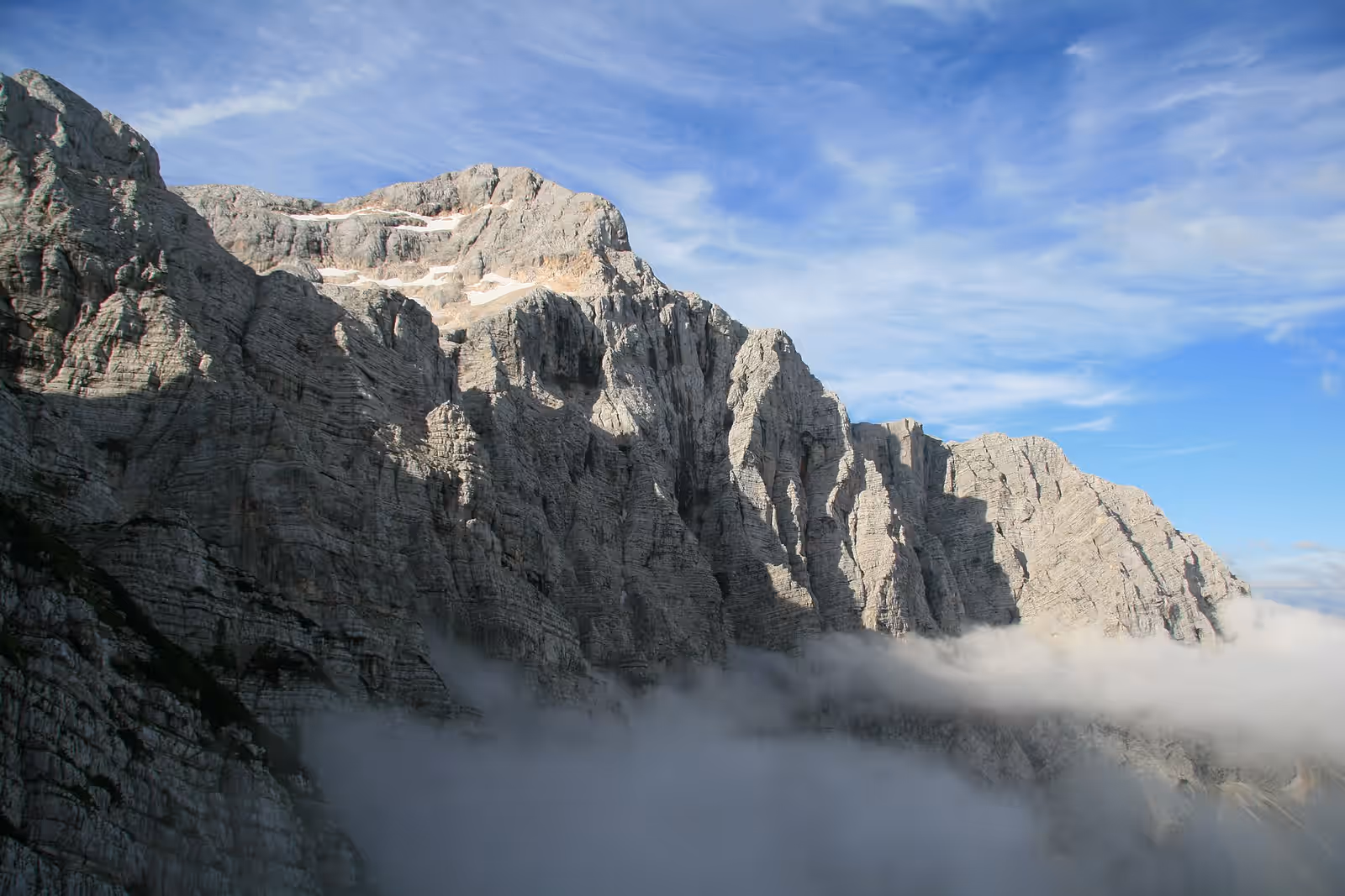 Trekking in Triglav