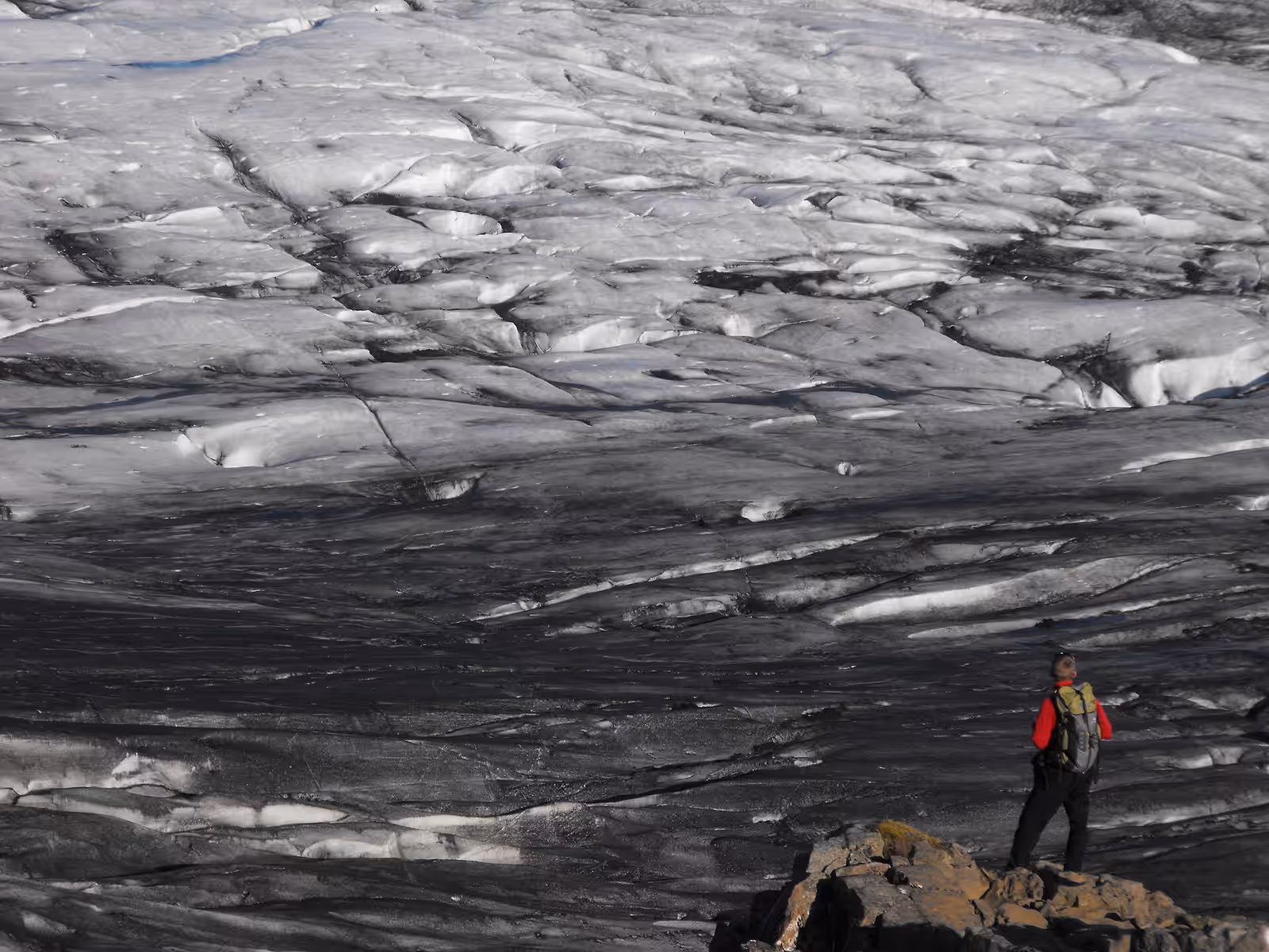 Trekking in Vatnajökull