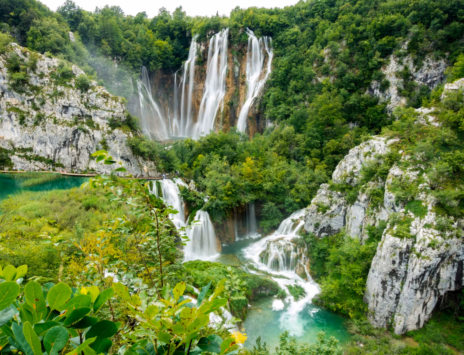 Walking in Plitvice Lakes